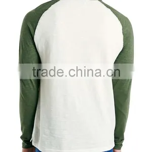 Wholesale Men's t Shirt Custom Fitness Apparel 2015 Fashionable Long Sleeves Men T Shirt thumbnail-3