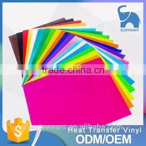 Large in Stock 33 Colors T-shirts Heat Transfer Vinyl Sheets for Clothing thumbnail-1