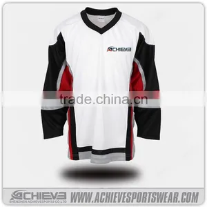 2017 Cheap Team Set Sublimated Custom Ice Hockey Jerseys Blank Wholesale thumbnail-2
