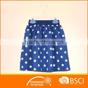 AOP Stars Printing Child Girl Dress Short Skirt thumbnail-2