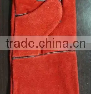 2012 Hot Sales Cowhide Welding Goves/welding Work Gloves thumbnail-1