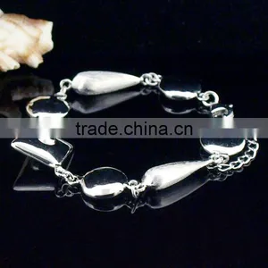 2014 Rhodium Plated 925 Silver Bracelets Jewelry thumbnail-1