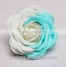 Wholesale Colorful Big Rose Flower Two - Tone Rose Diy Artificial Soap Flower thumbnail-6