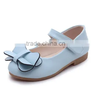 Zm50301b Bowknot Single Shoes Childern Spring and Summer New Modle Girl pu Leather Shoe thumbnail-4