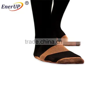 High Quality Medical Running Custom Nylon Sport Compression Knee Socks thumbnail-3