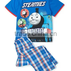 Childrens Pretty Boy Cotton Pajamas thumbnail-1