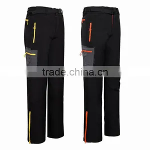 Outdoor Men's High Functional Black Classic Softshell Pants thumbnail-1