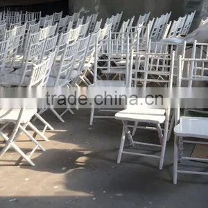 Cheap Modern Wood Folding Chiavari Chair Tiffany Chair thumbnail-1