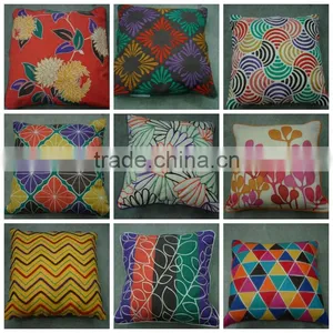 Beautiful Colourful Embroidered Cushion Covers Collection thumbnail-1