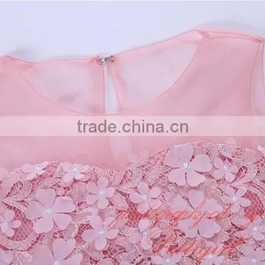 Flower Girl Dresses Pink Beautiful Evening Dresses thumbnail-4