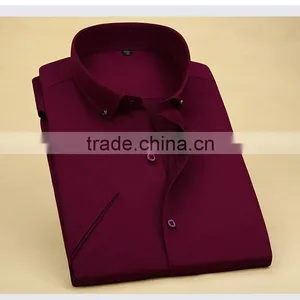 Black and White Striped Short-sleeve Shirt Cotton Business and Leisure Travelers No-iron Cultivate One's Morality Men's Button-d thumbnail-4