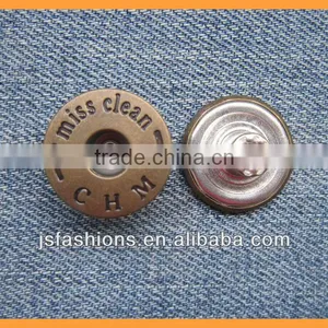 High Quality Fashion Denim Jean Buttons thumbnail-1