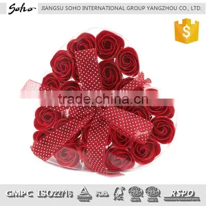 Plastic Flower Scents Bath Paper Soap With Great Price thumbnail-5