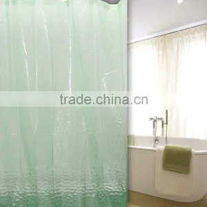 New Arrival Shower Curtian Bath Curtain Thicken 3D Water Cube Shower Curtain Bathroom Supplies With 12 Hooks thumbnail-4