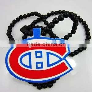 Personality Design Receiver Chain Bead Good Wood Acrylic Necklace thumbnail-1