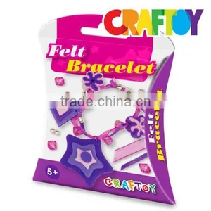 Art & Craft Kit Educational Toy Felt Jewelry Star Bracelet Low Price thumbnail-2