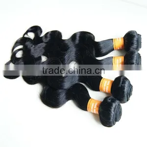 2016 Body Wave Raw Indian Temple Hair 12 14 16 18 Virgin Indian Hair thumbnail-1