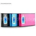 Pink 10400mAh Aluminum Portable Mobile Power Bank For USB Device , High Power thumbnail-1