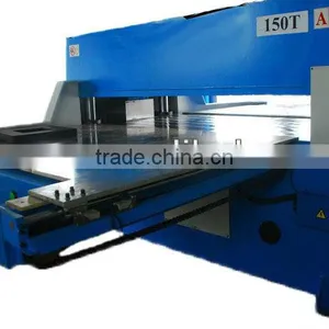 150T PRECISE FOUR-POST AUTOMATIC BALANCE HYDRAULIC CUTTING MACHNE thumbnail-1