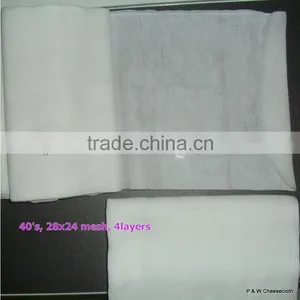 no Toxins Grade 50 100% Various Usage of Cotton Muslin Clothing or Cloths Cotton Cheesecloth Muslin Cloth 28x24 Mesh thumbnail-1