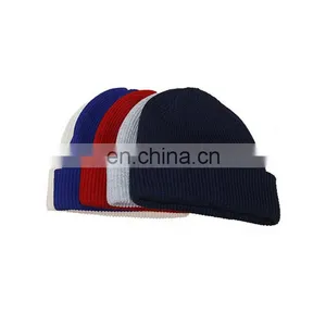 Brand New Plain Knit Beanie With Custom Tags thumbnail-1