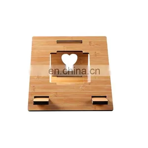 Simple Design Custom Logo Wood Office Gift Wooden Laptop Desk With Best Selling thumbnail-6