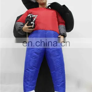 HI CE Best Selling Amazing Inflatable Ghost Costumes for Men Halloween Party Costume for Sale thumbnail-1