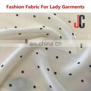 100% Polyester 100D Fabric Chiffon Printed Fabric for Ladies Dress thumbnail-1