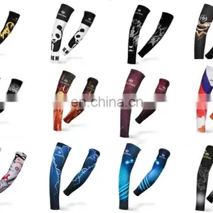Wholesale Cycling Wear Arm Sleeves -cycling Arm Sleeves / Custom Printed Compression Arm Sleeves for thumbnail-1