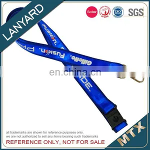 Custom Double Layers Satin Lanyard thumbnail-5