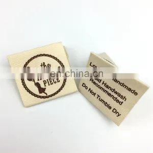 Cotton Printed Label / Cotton Labels / Cotton Clothing Labels thumbnail-1
