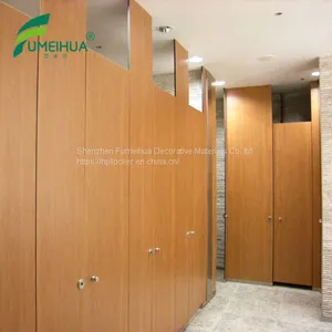 Decorative Waterproof HPL Partition Toilet Partition thumbnail-5