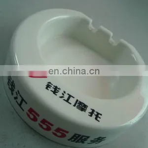 Custom Logo Black Color Tyre Shape Ashtray thumbnail-5