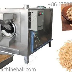 High Quality Sesame Roasting Machine for Making Tahini Sesame Rosater Machine China Supplier thumbnail-1