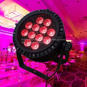 Outdoor IP65 RGBWA+UV 6in1 Led Light,garden Lighting,outdoor Building Color Wash,led Color Bank,disco Wedding Light thumbnail-1