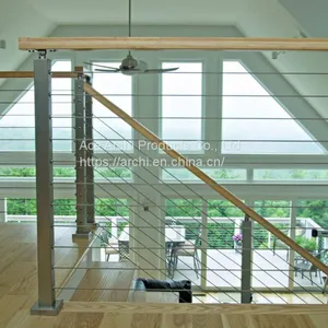 SUS316 Wire Cable Railing Balustrade for Fence Near to Sea Waterproof thumbnail-4