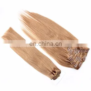 Wholesale Hair Afro Clip In Hair Extensions Silky Straight Wave Free Sample thumbnail-4