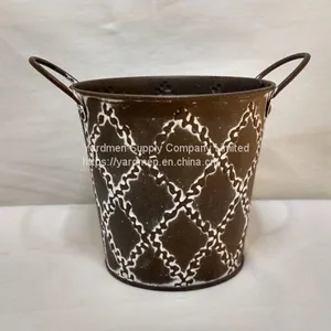 2018 New Desgin of Metal Flower Pot for Decoration From China Supplier thumbnail-4