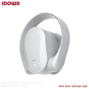 2019 Hot Sales Wholesale Table Desk and Wall Mounted Bladeless Fan Rotating Electric Fan With Remote Control thumbnail-2