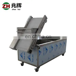 Commerical Ozone Air Bubble Oka Mushroom Washing Machine Jujube and Grape Fruit Washing Machine thumbnail-4