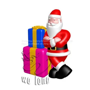Large Inflatable Santa Clause Cartoon for Advertising thumbnail-1