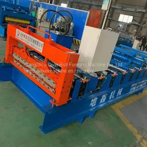 Trapezoidal Sheet Roof Tile Wall Panel Roll Forming Machine Manufacturer thumbnail-4