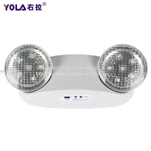 Wall Mounted Twin Spot Automatic Emergency Light Home Hotel Lights thumbnail-1