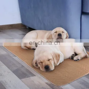 Waterproof Leak Proof Dog Absorption Mat Reusable Non Slip Dog Puppy Potty Training Pad thumbnail-2