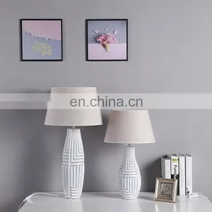 Nordic Style Living Room Table Lights Custom Hotel Vintage Bedside Lamps With Custom Logo thumbnail-1