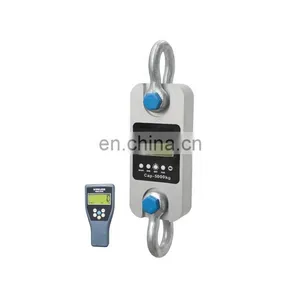 DL-W3-10 Wireless Digital Display Electronic Dynamometer With Shackle Electronic Tension Meter 10-200 Tons Handle Balance thumbnail-1