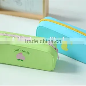 Stock!Silicone Pencil Bag School Office Silicone Pen Cases / Wholesale Colorful Pencil Bag thumbnail-3