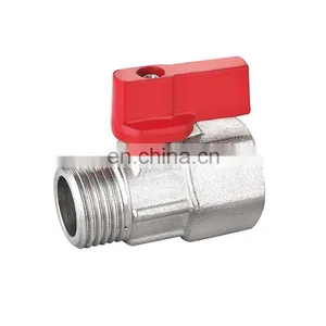 Good Water Brass Mini Ball 1/2 Solenoid Motorize Copper Valve Pn10 thumbnail-1
