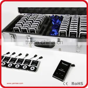 15 Hours Handheld Tour Guide Equipment for Museum Wireless Whisper Tour Guide System thumbnail-6