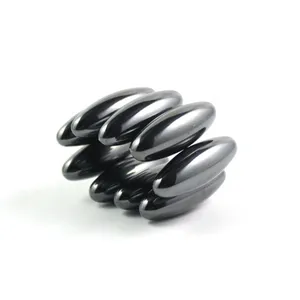China Manufacturer Price 6cm Type Length Irregular Magnet Rattlesnake Egg Ferrite Magnet thumbnail-3
